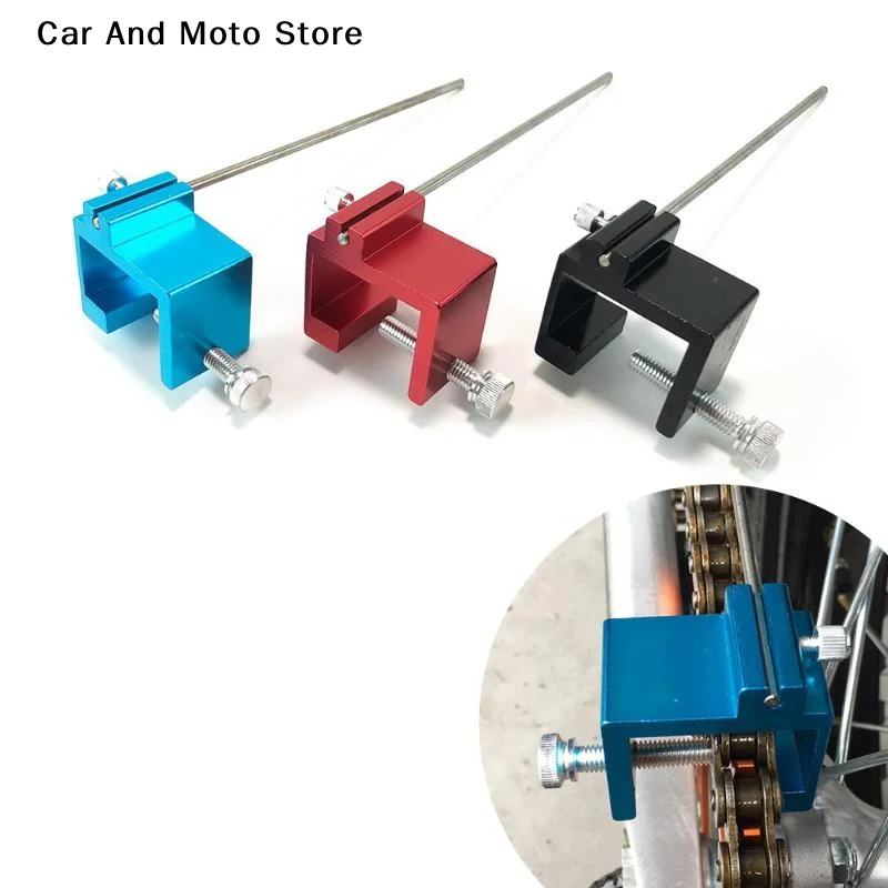 1 Pcs Motorcycle Universal Chain Sprocket Alignment Tool ATV Motorcycle Chain Alignment Tool Motorbike Accessories Motocross
