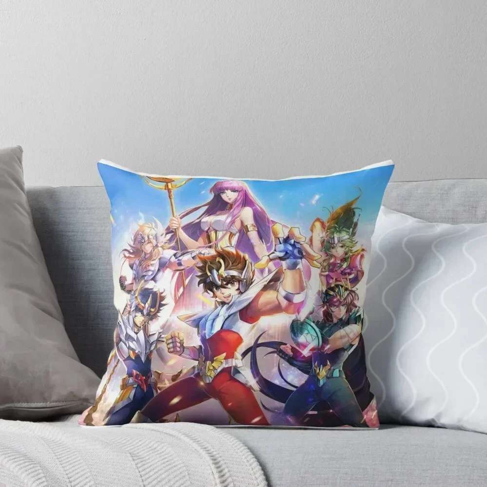 

Saint Seiya Knights of the Zodiac Throw Pillow Luxury Pillow Case Pillowcases For Pillows pillow