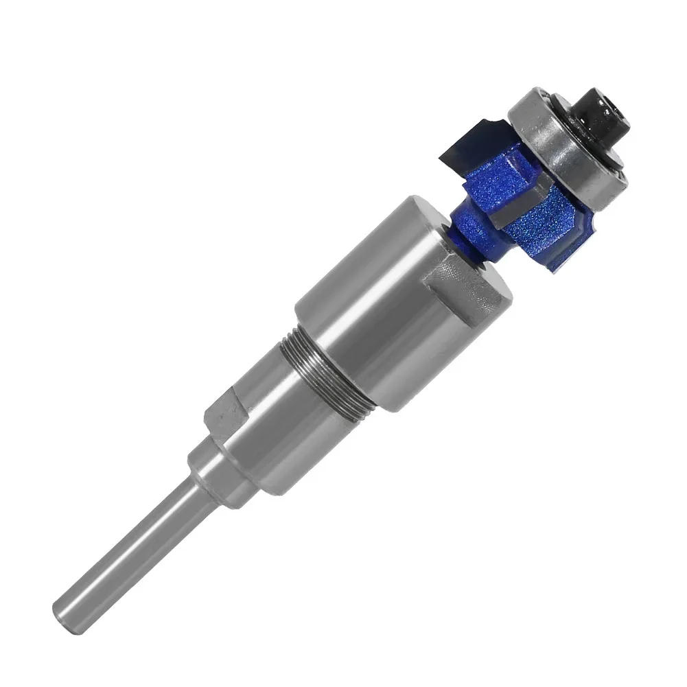 1/4 "8mm 12mm 1/2" haste roteador bit extensão haste conversor pinça máquina de gravura acessórios para fresa madeira