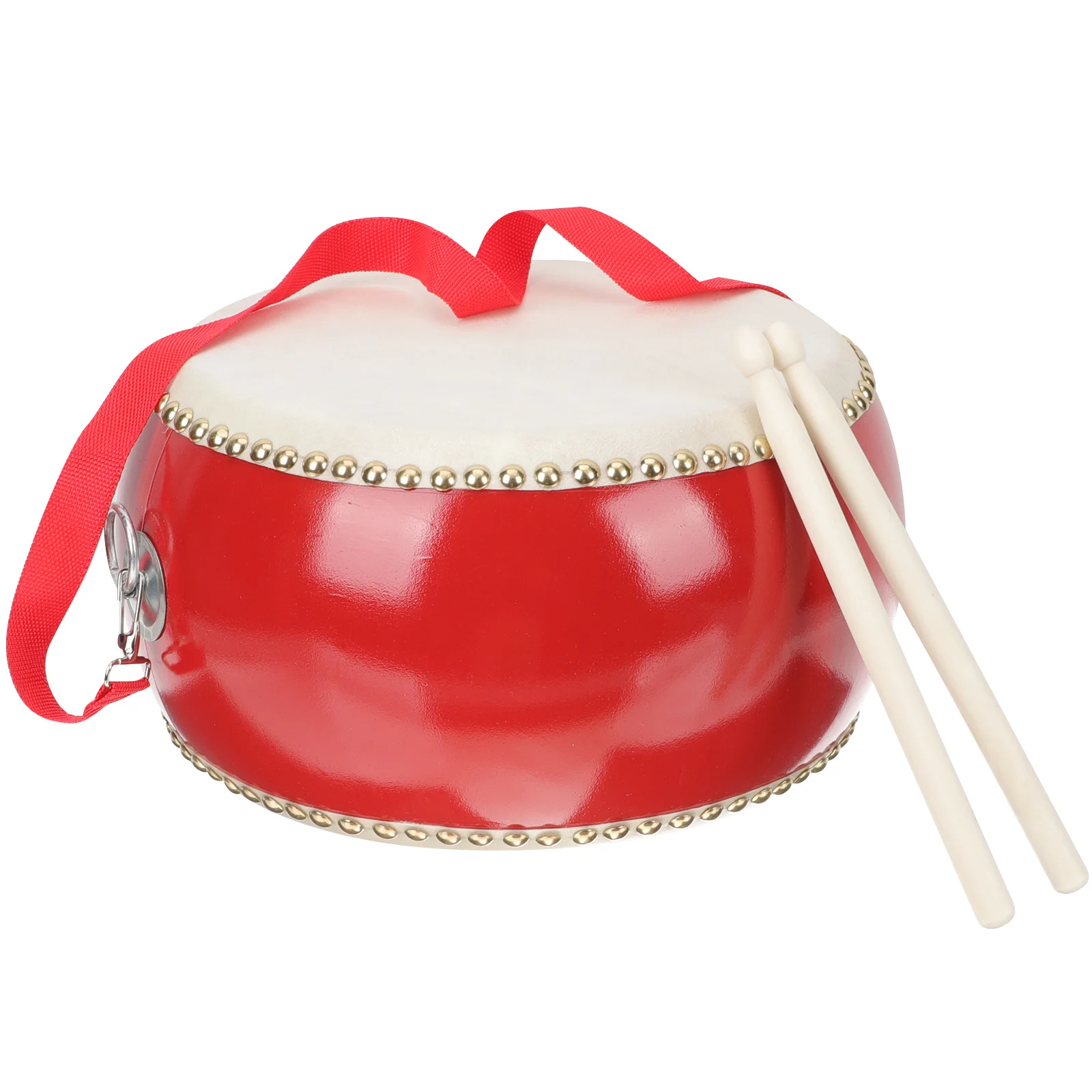 

1 Set Wooden Cowhide Drum Kids Music Educational Percussion Instrument For Children Adults Hand-Eye Coordination Development
