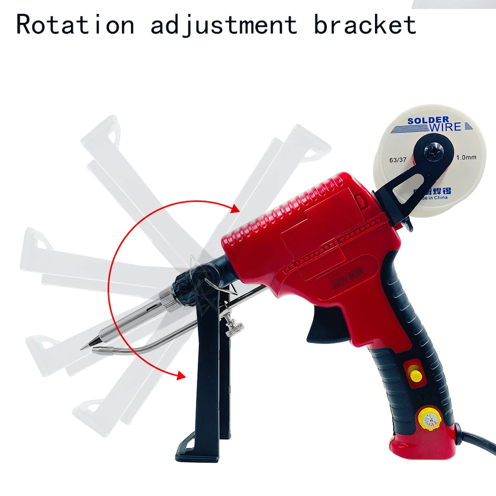 60W Electric Soldering Iron Manual Welding Gun Internal Heating Automatically Send Repair Tool