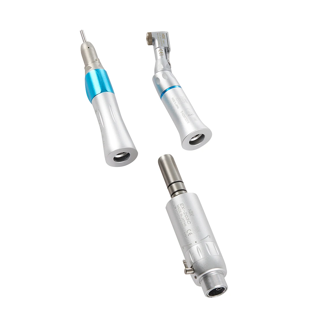 NSK EC EX-6CEX-203C Dental 1:1 Direct Drive Contra Angle Low Speed Handpiece Dentistry Against Contra Angle Polishing Tools