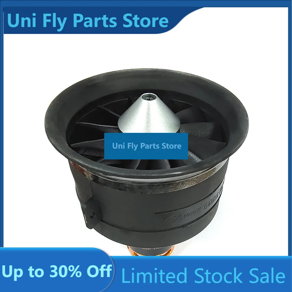 UniFlyQX-MOTOR 64mm EDF 12 Blades Fan CW CCW With QF2822 2222 Brushless Motor For RC Helicopter Quadcopter Multiaxis Drone Parts