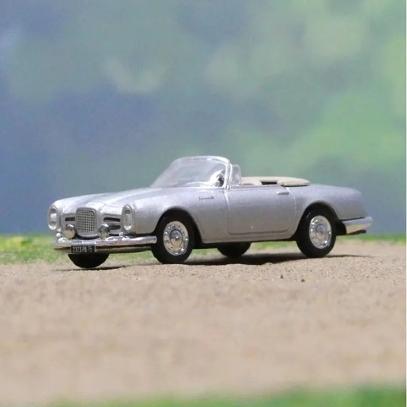 Norev 1:87 مقياس Facel Vega 1963 نموذج سيارة عتيقة مناسبة لنموذج القطار طاولة الرمل المشهد عرض الدعامة مجموعة لعبة