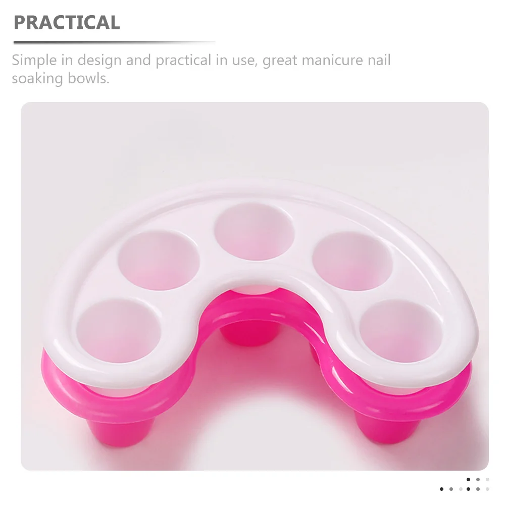قطعتان من أوعية نقع الأصابع، وعاء مانيكير ممتاز لعلاج العناية بالأظافر، حاوية نقع قابلة لإعادة الاستخدام لصالونات التجميل والاستخدام بنفسك #6