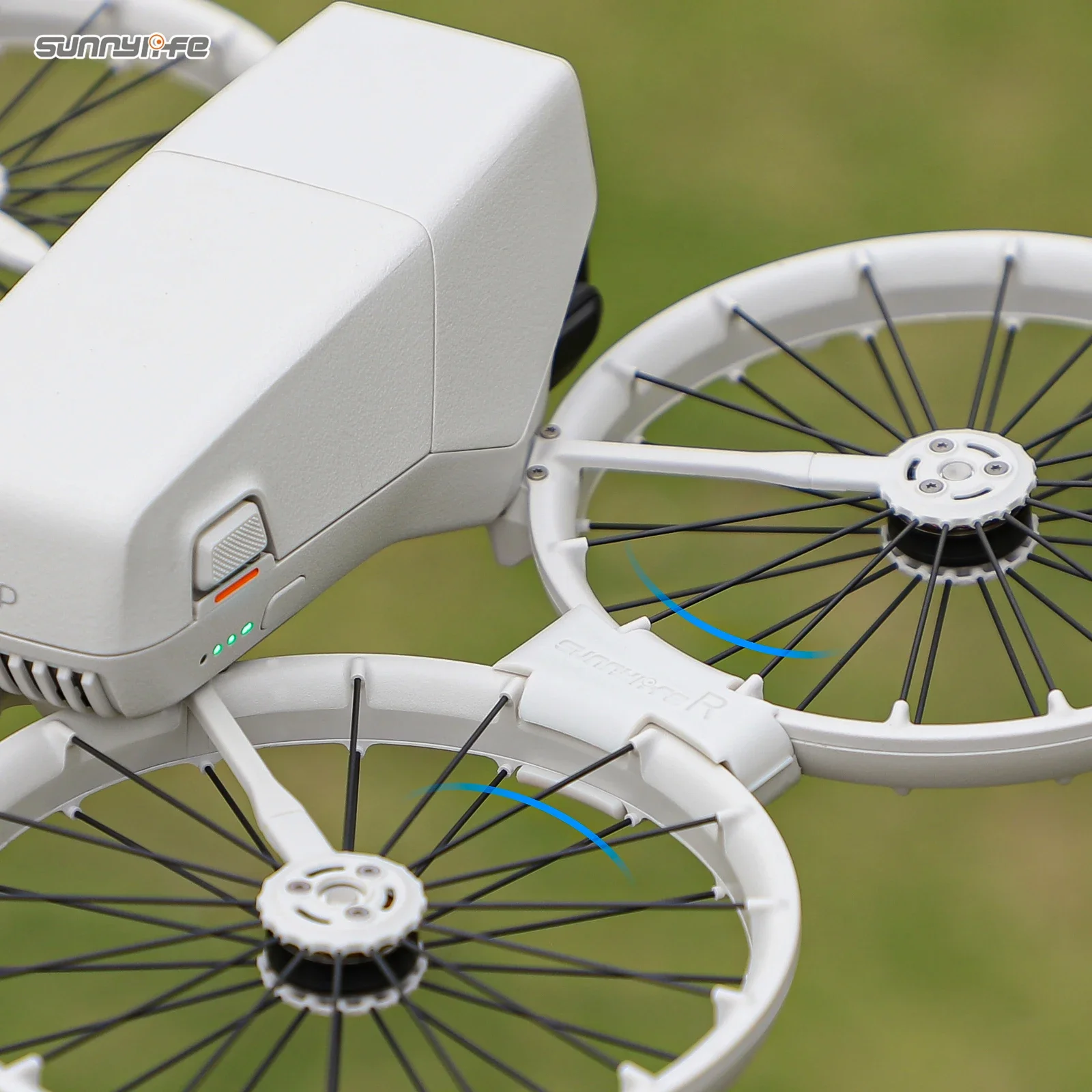 Sunnylife الوجه امتصاص الصدمات Fxed مشبك الذراع صدمة الطائرة بدون طيار المضادة للاهتزاز المضادة للتصادم الإفراج السريع ل DJI الوجه الملحقات