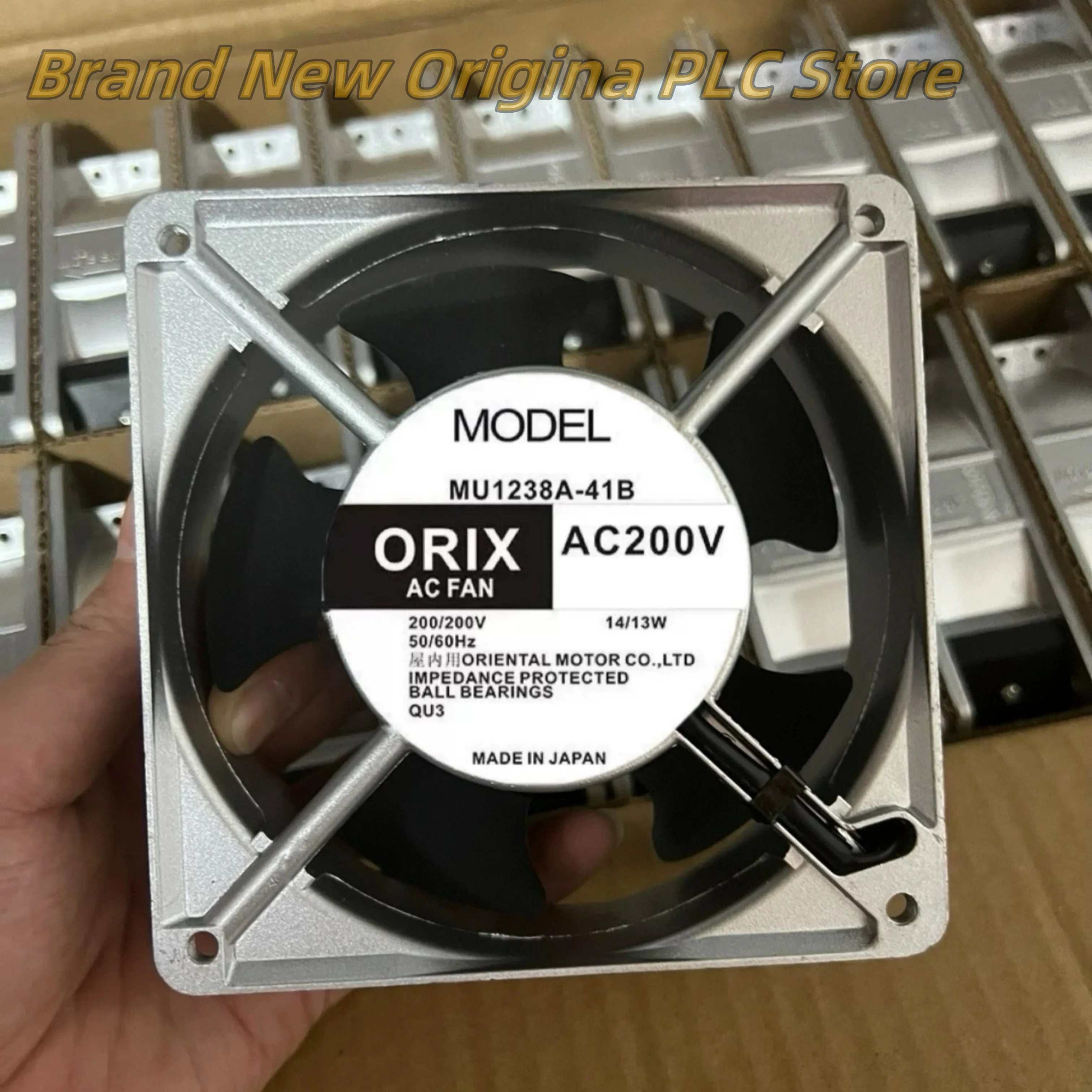 

MU1238A-41B 200V 14/13W MU1238A-42B 12038 200V 14/13W Cooling fan