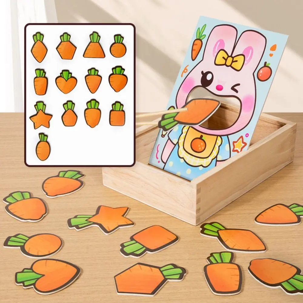 Food Feeding Simulation Feeding Game Role Play Early Education Pretend Food Set Spoon Simulation Wooden Feeding Toy Kids Gift