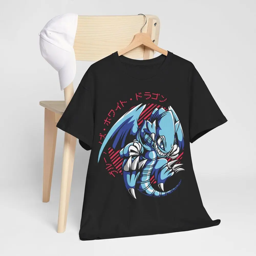 Blue Eyes White Dragon Yu-Gi-Oh T-Shirt Kaiba Anime Soft Tee Shirt All Sizes YGO