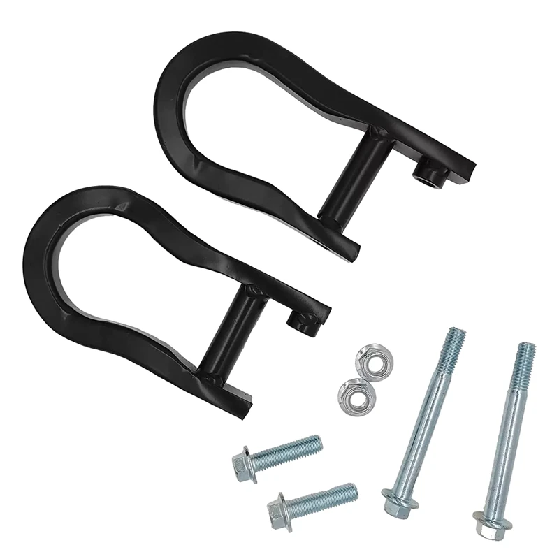 1 Pair Front Tow Hooks For Chevrolet GMC Silverado Sierra 1500 2007-2019 84072463