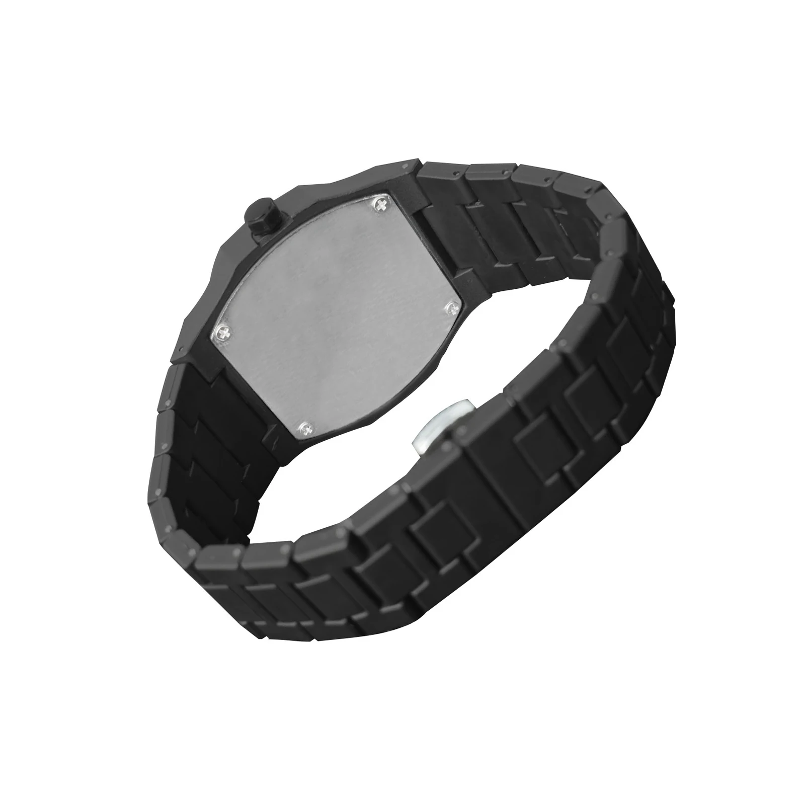 Custom Watch for Men PC Case Personalized Image Minimalist Black Watch Customization Fashion Casual Quartz Wristwatch