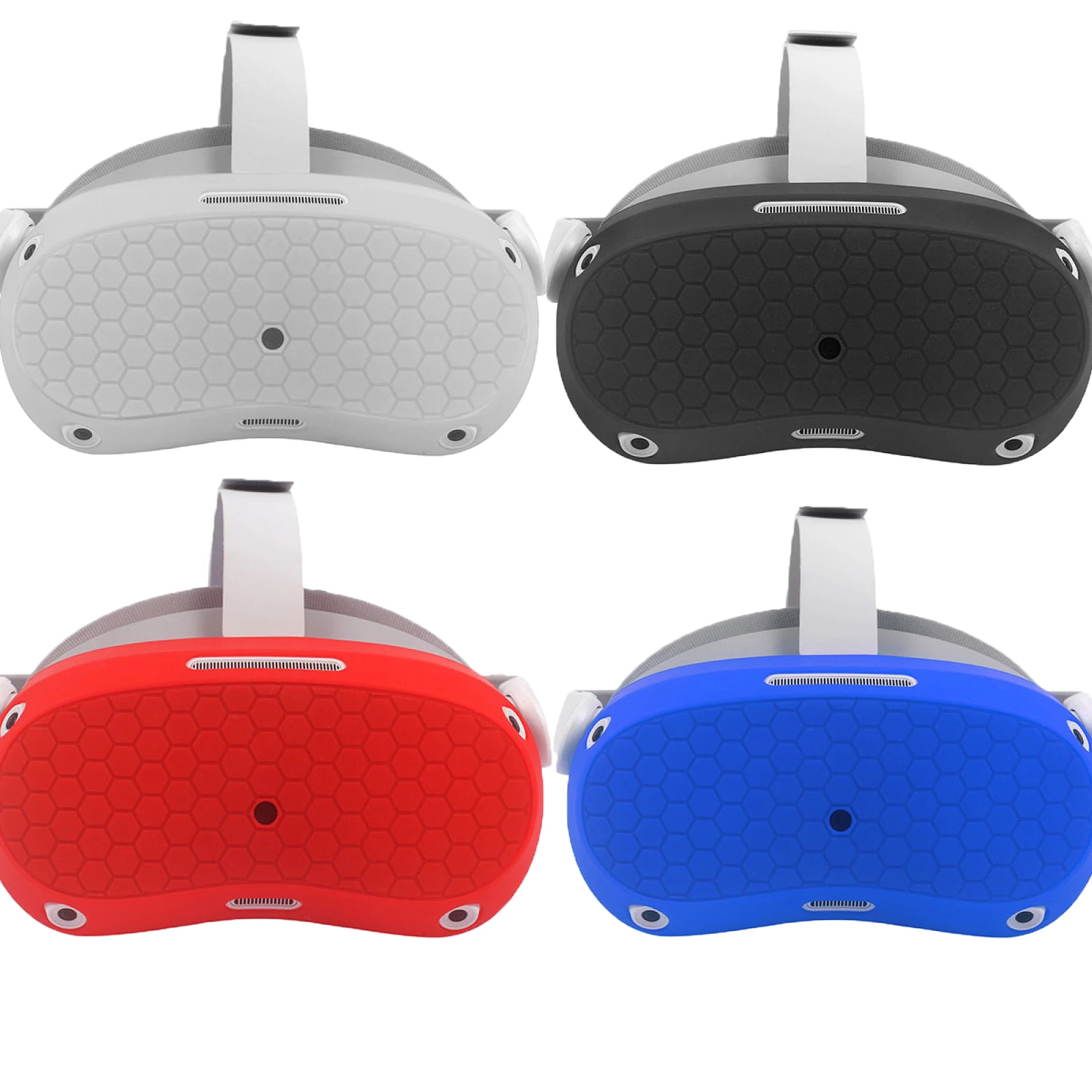 

1Pcs Silicone Protective Cover Shell Case ForPico 4 VR Headset For Head Cover Anti-Scratch Case ForPico Neo 4 Accessories