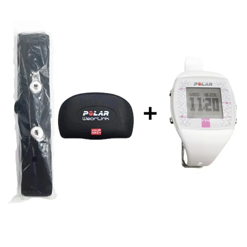 Polar FT4 Watch and Polar WearLink Heart Rate Monitor 90% New with Chest Strap POLAR ft4 Heart Rate Sensor Multi Language