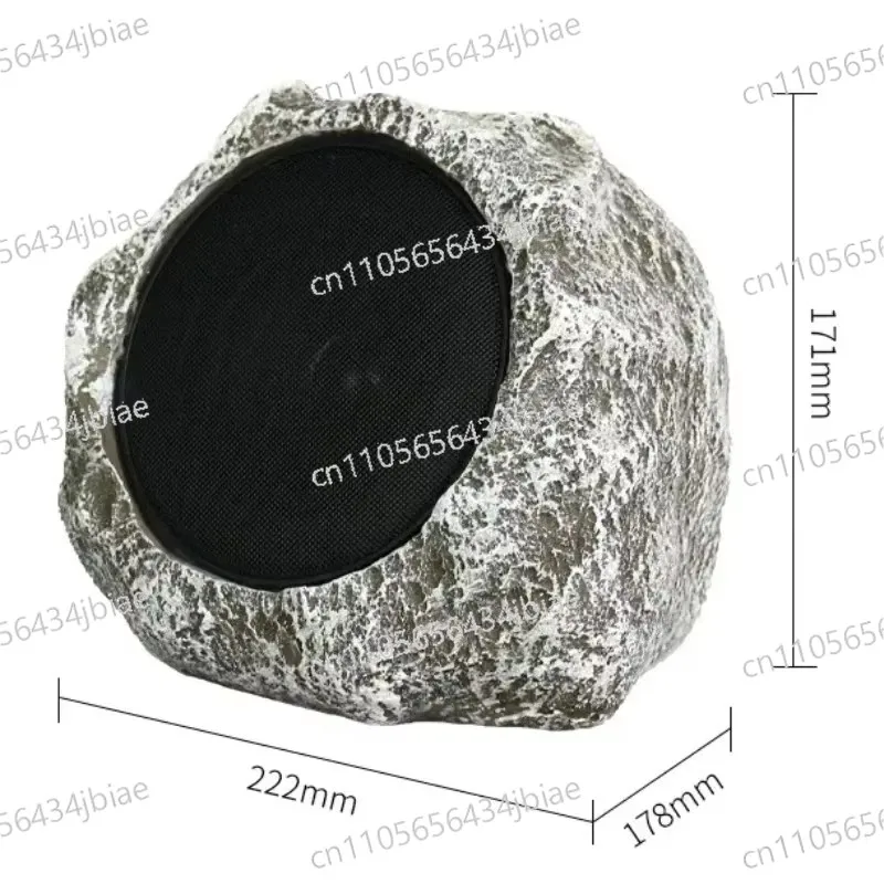 

High Quality Rock with Remote Control Waterproof Sound Box Solar Charging Bluetooth Speakers Outdoor Garden Stone Music