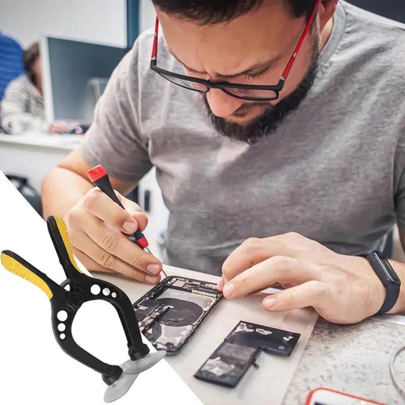 Screen Removal Tool Detachable Phone Screen Opener Suction Cup Pliers Ergonomic Phone Repair Tools Mobile Screen Tapper For Home