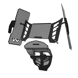 2026 - 2021 For Ducati Multistrada V4/Pikes Peak/S Sport/S/Rally Radiator Grille Oil Cooler Engine Cylinder Head Guard Protector