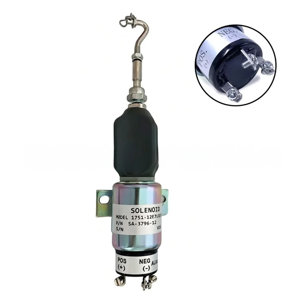 12V Solenoid Valve Shutoff Solenoid Valve High Performance Valve Solution Stable Operation Design Quick Replacement Setup
