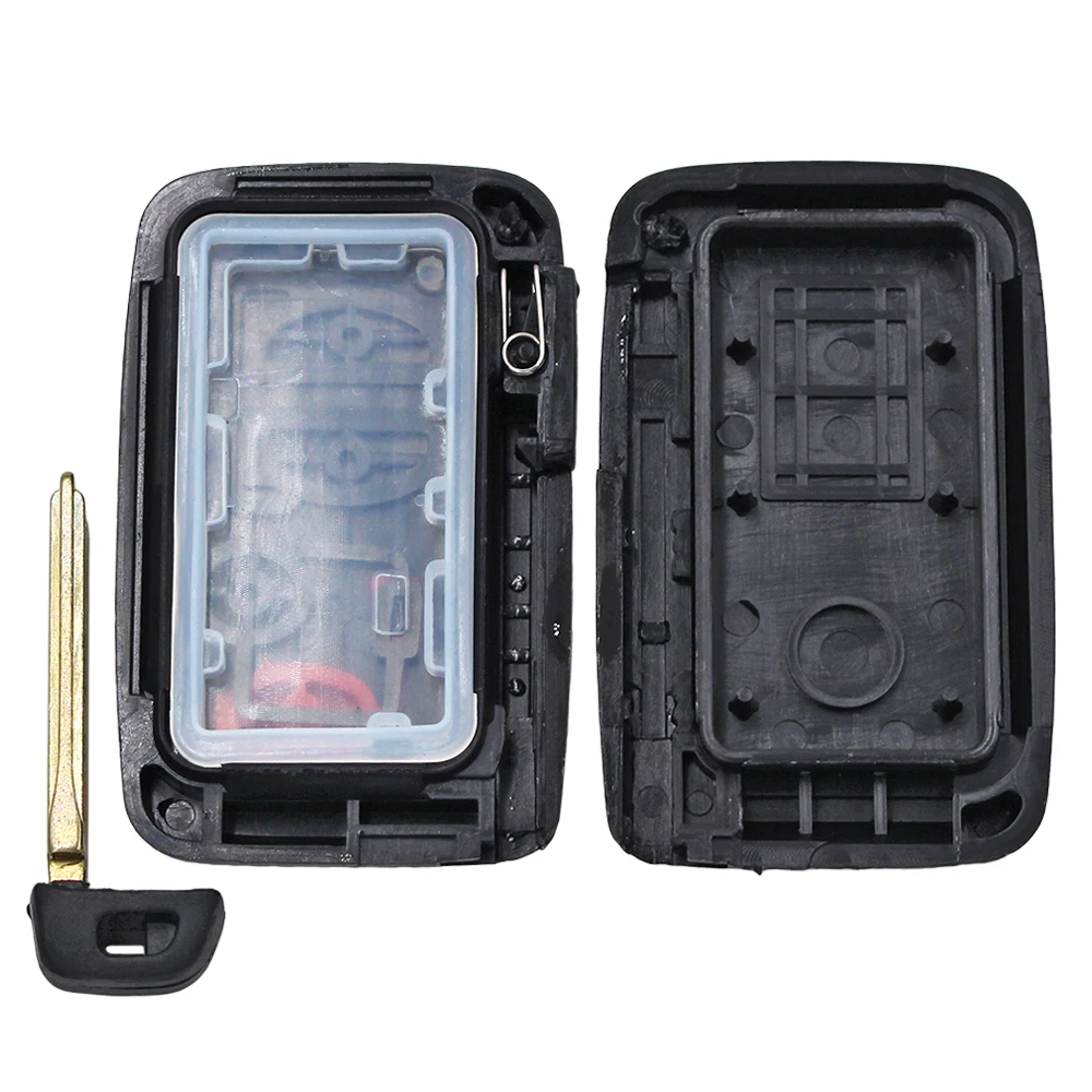 2/3/4 Buttons Smart Remote Key Shell Case Fob for Toyota Corolla Camry Avalon Prius RAV4 Highlander 4 Runner Land Cruiser