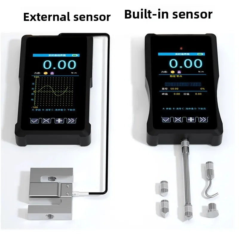 

Handheld instrument Push-pull force meter Digital display sensor Weighing force measurement Weight Gravity impact tester 920
