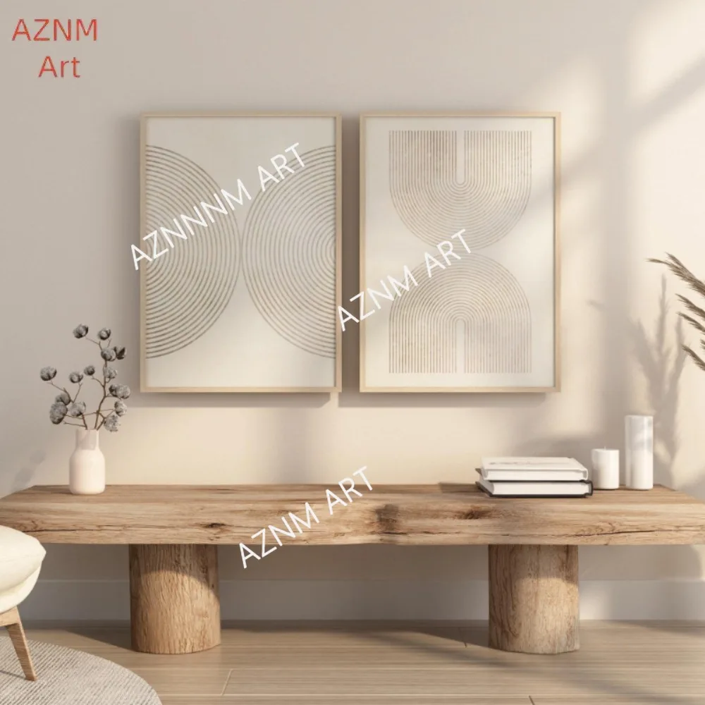 1/2Pcs Boho Neutral…