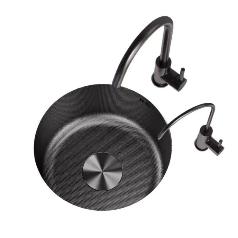 

Барная маленькая раковина Островная мини-маленькая раковина SUS304 Маленькая круглая