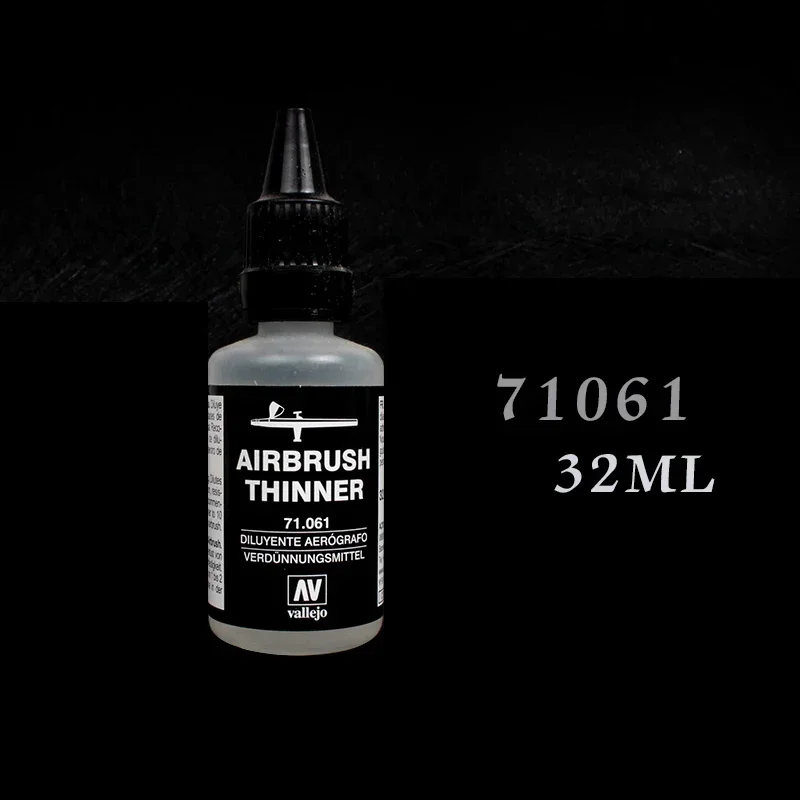 AV Airbrush ทินเนอร์ทําความสะอาดสีอะคริลิคทินเนอร์ของเหลวชุดจิตรกรรมเครื่องมือทําความสะอาดสําหรับประกอบชุดเครื่องมืองานอดิเรก DIY