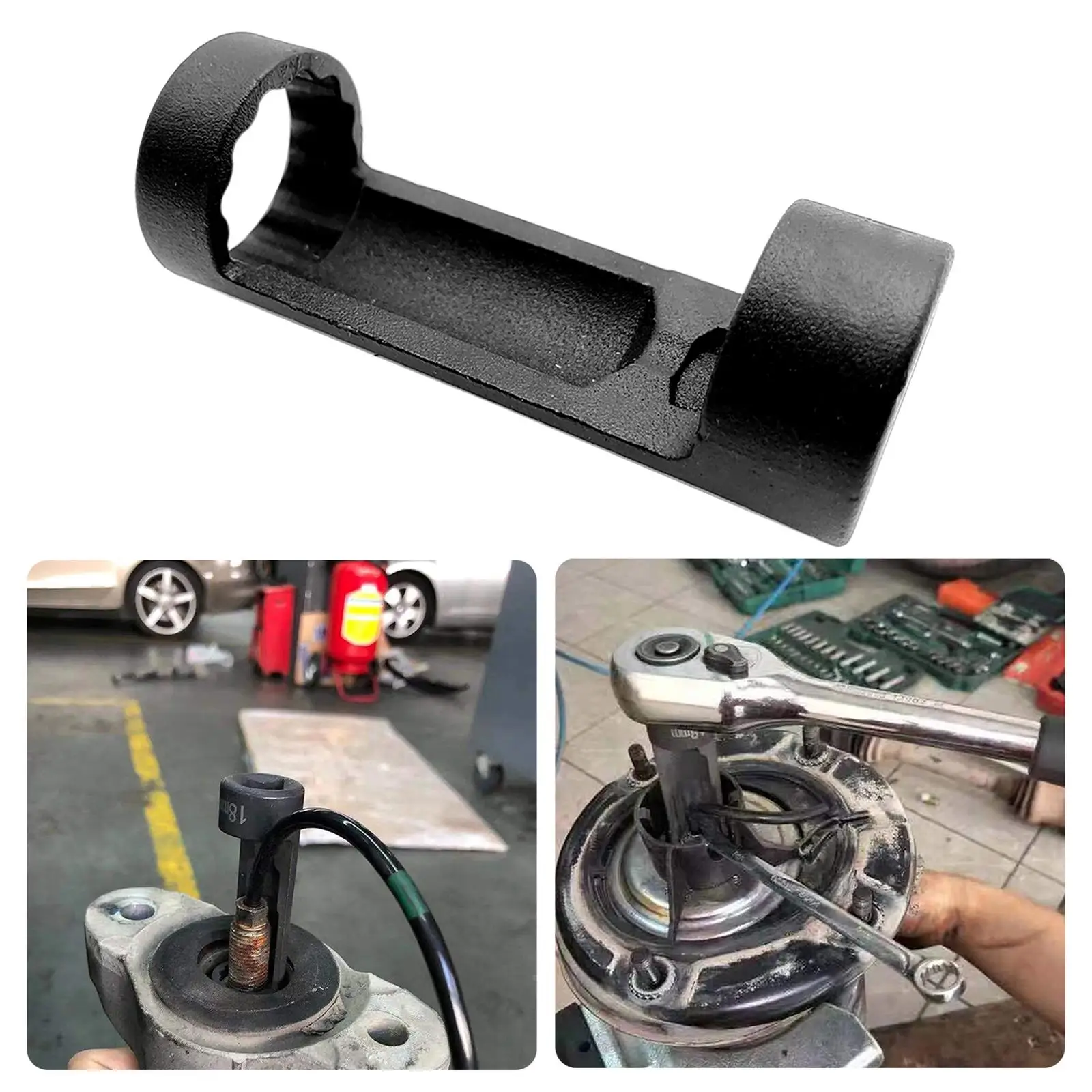 Ferramentas de Reparação Automóvel de Strut Nut Removedor de Acessórios Soquete Alta Resistência Pilar Suspensão Instalador 19 mm