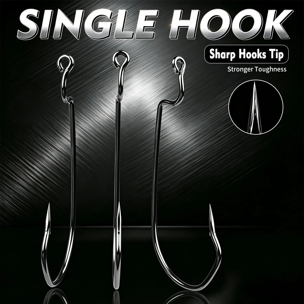 선루어 50개/박스 와이드 갭 오프셋 웜 훅 고탄소강  - Fishing Hook Offset 리뷰 및 가격