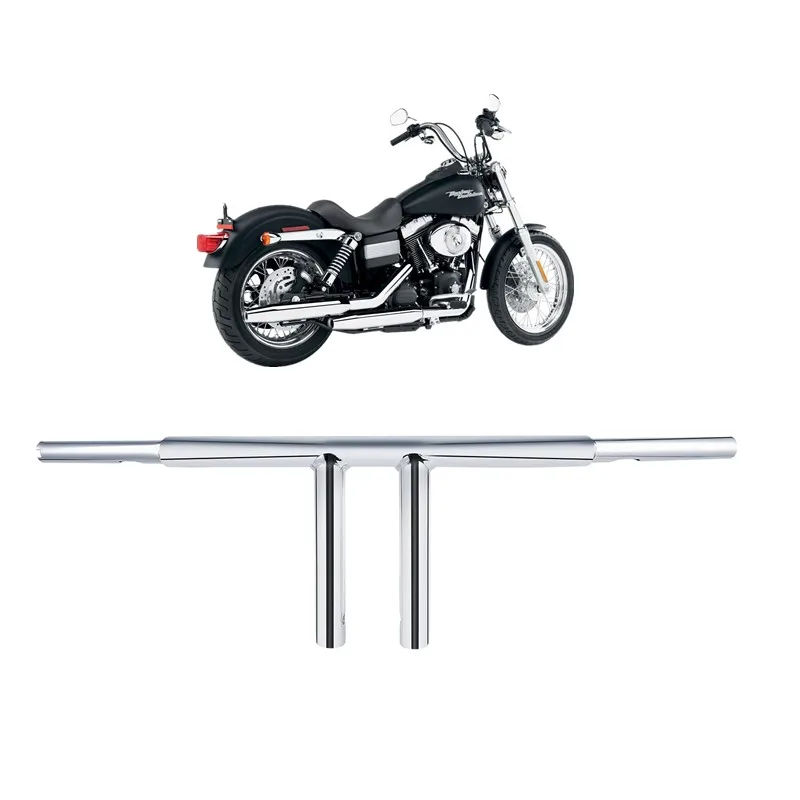 

Для Harley Dyna Street Bob Super Glide Softail Low Rider мотоцикл на заказ 1-1/4 "T Bar Drag Bar 7,5" подъемный руль