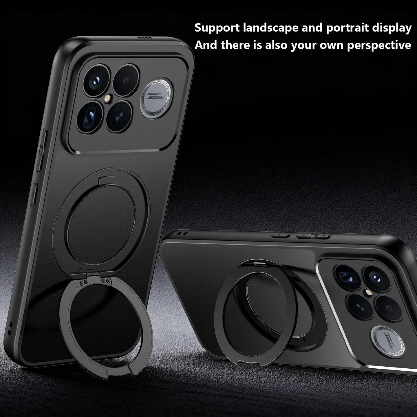 Für Xiaomi POCO F9 Ultra Hülle Hart mit Ringständer Magnetisch MagSafe Schutzhülle Rückseite für POCO F9 Pro F9Ultra Gehäuse