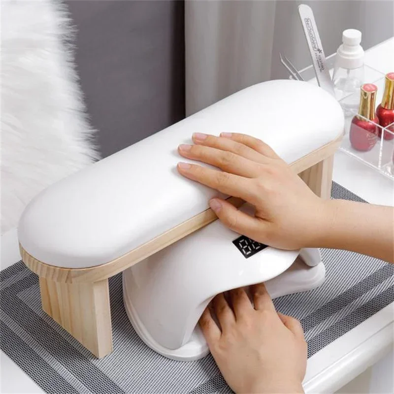 1PC PU Leather Nail Hand Rest Pillow Nail Art Stand Hand Cushion Pillow Holder For Manicure Table For Nail Salon Top Quaility