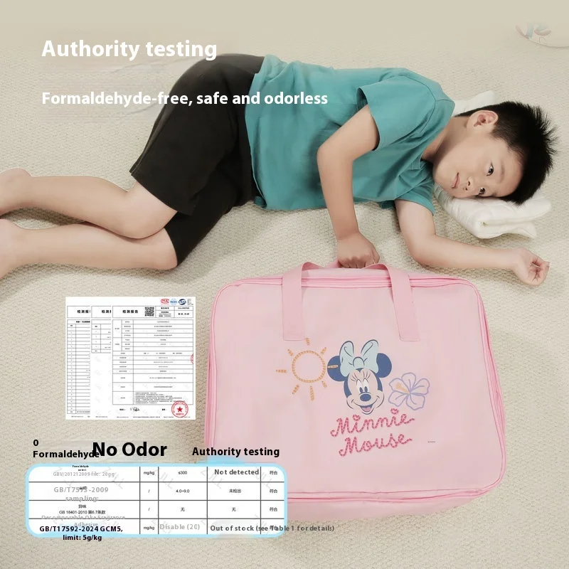 حقيبة تخزين اللحاف Minisokindergarten، حقيبة لحاف مقاومة للماء والرطوبة، حقيبة أنيمي ثلاث قطع للأطفال