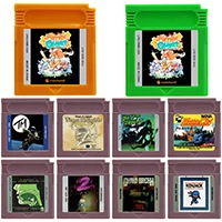 

GBC Game Cartridge 16 Bit Video Game Console Card Himes Quest Time Knights Ninjack Ghostly Labyrinth for GBC/GBA/SP