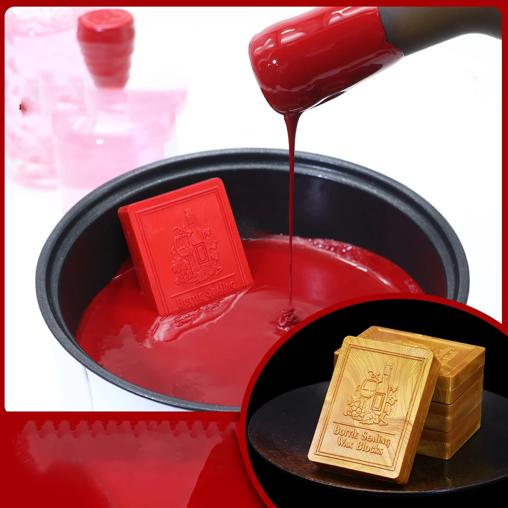 Sealing Wax Block For Red Wine Bottle High Sealing Performance And Storage Safe Sealing Wine Bottle Wine Jar Seal Stamp Supplies