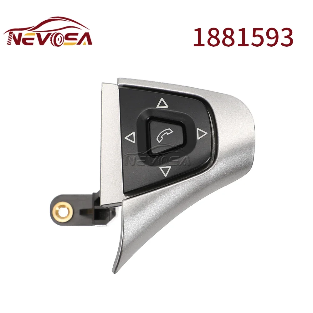 1881591 1881593 For SCANIA P G R T Series Cruise Control Switch Speed Steering Wheel Button Knob Autocruise Menus Dashboard