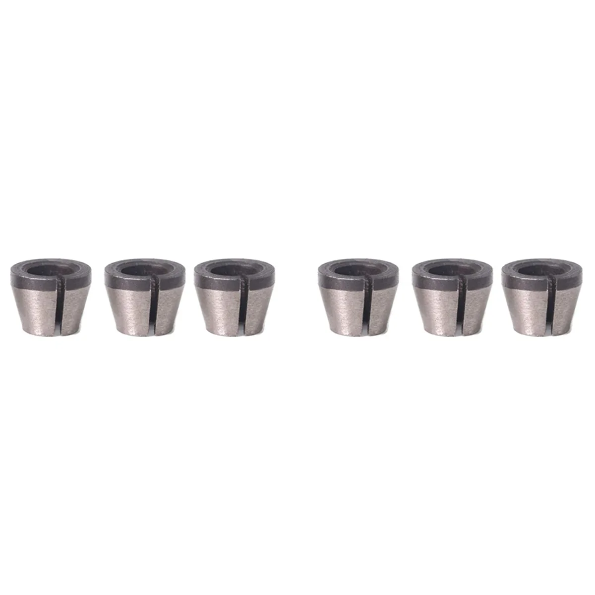 6Pcs High Precision 6mm 6.35mm 8mm Router Collet Chuck Adapter for Engraving Trimming Machine