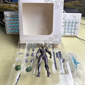 海洋堂 Revoltech Metal Gear Rising: Revengeance 可動人偶 雷電 PVC 可動收藏品 Solid Snake Jack 模型玩具 12 最佳銷售 金屬齒輪可動人偶 - №4