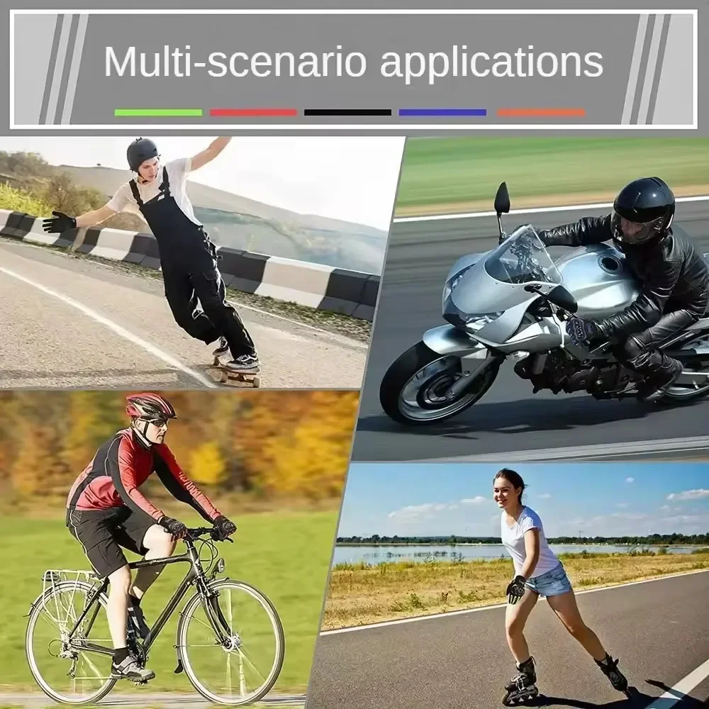 قفازات ركوب الدراجات النارية الصيفية قابلة للتنفس بمفصل صلب يعمل باللمس متوافقة مع قفازات الدراجات الترابية التكتيكية