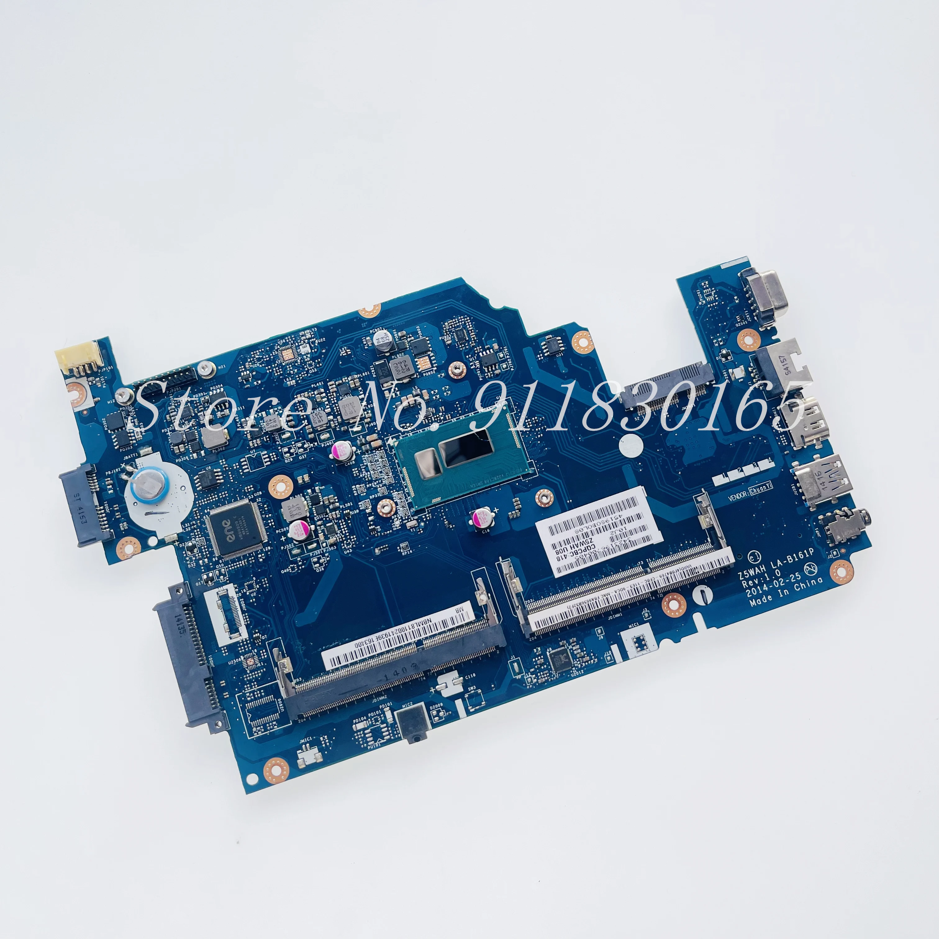 Imagem -05 - Placa-mãe Portátil para Acer Aspire Z5wah La-b161p Cpu E5531 E5-571 E5-571g E5-571p V3-572p Core i3 i5 i7 Nb.ml811.004 Mainboard