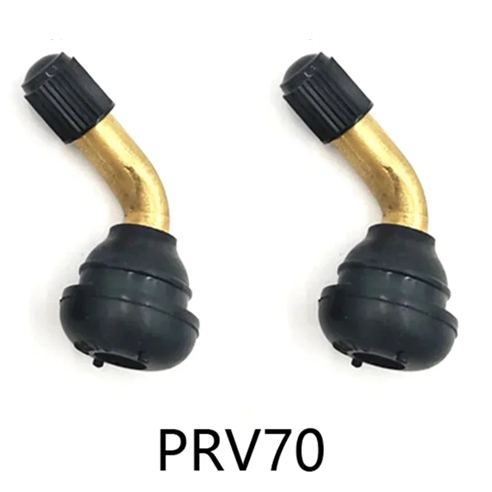 2pcs Tubeless Tyre Valve Stems PVR70 60 50 45 Degree Air Tyre Valve Stem For Motorcycle Dirt Bikes Bicycle Accessories
