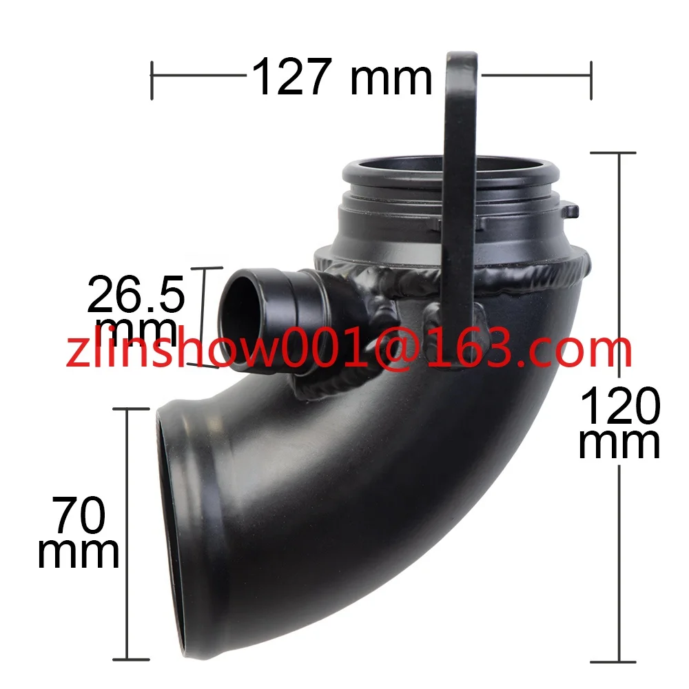 

Turbo High Flow Inlet Tube for Golf MK7 GTI Adui S3 A3 Leon MK3 EA888 Pipe Performance Turbocharger Intake Hose