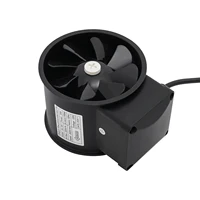 Ventilateurs d'évacuation de fumée |   Ventilateur de ventilation à faible bruit 220V 35W pour cuisine/salle de bain/entrepôt |   Ventilateur de conduit d'évacuation mural 220m³/h 6