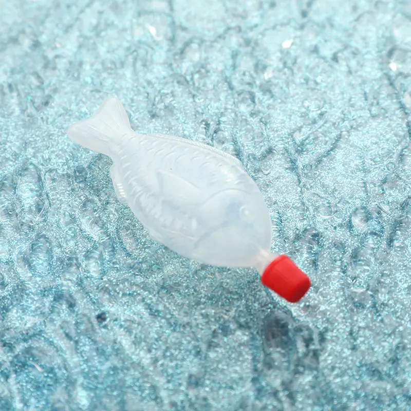 New 10Pcs Fish-Shaped 8.5ml Soy Sauce Disposable Sauce Bottle Sushi Seasoning Bottle Vinegar Bottle Spice bottles Packing bottle