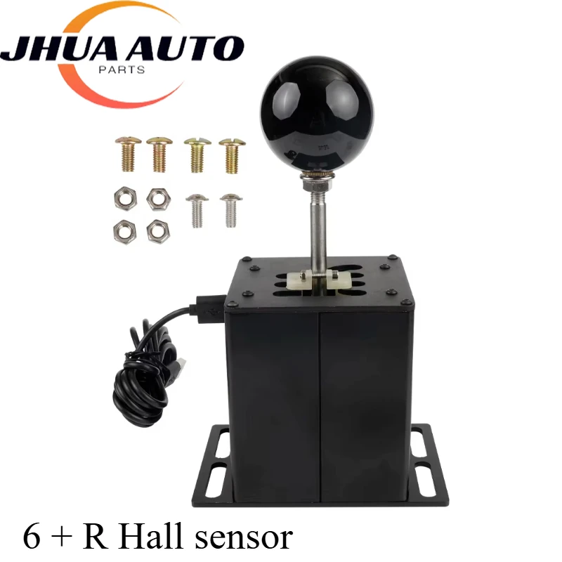 64-bit Hall Sensor/microswitch USB SIM Racing Game H-gear Shift Controller for Gear Shifter Per Logitech G27 G29 G25 G920