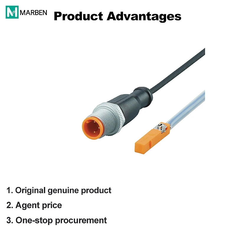 MK5214 T-slot Magnetic Cylinder Sensor PNP NO 10-30VDC M12 Anti-weld Splash Welding Equipment Piston Position Detection Switch