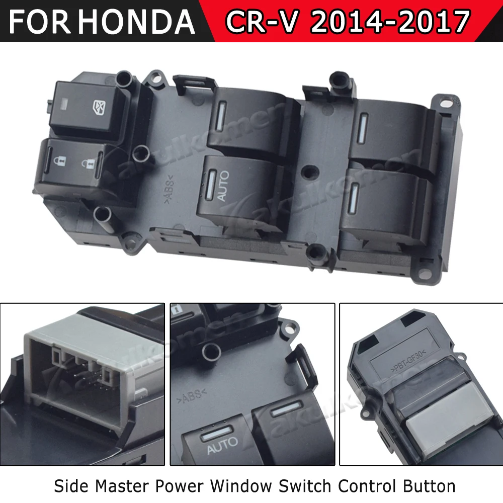 Кнопка управления стеклоподъемником 35750-T0A-H11 (35750T0AH11) для Honda CRV 2014-2017, автомобильные аксессуары