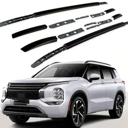 FTAPACCE 2PCS Roof Rail Racks Fits for Mitsubishi Outlander 2022-2024 Cross Bars Luggage Carrier Aluminum