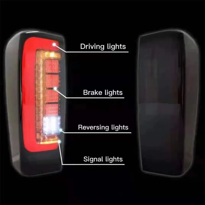 

Задние фонари (стоп-сигналы) красного цвета для D-max 2012-2019