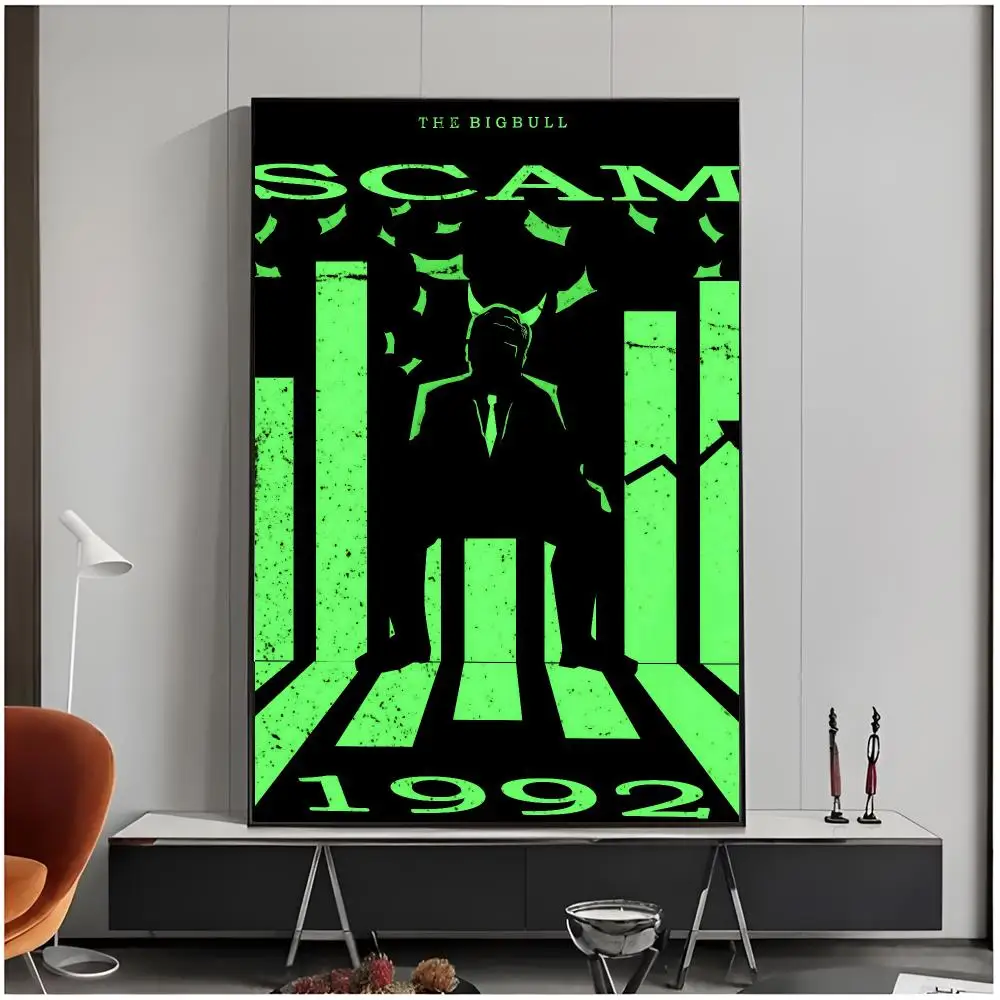 Financial Drama S-Scam 1992 The Harshad Mehta Story Poster Living Room Bedroom Decorative Print Unframed Decor