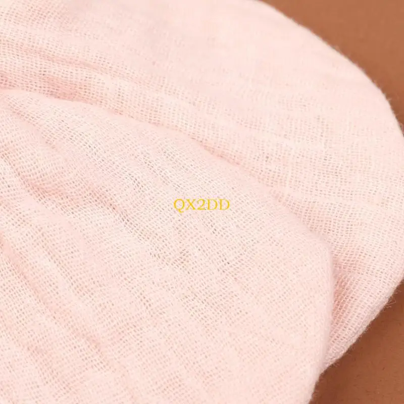 

QX2D Infant Cotton Teether Rattle Honeybee Baby Teething Toy Infant Shower Gift